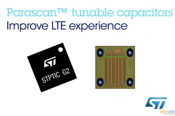 ST新聞稿7月15日 圖片——意法半導體（ST）推出新型調(diào)諧電容，幫助4G手機在信號強度減弱時保持始終如一的性能表現(xiàn)
